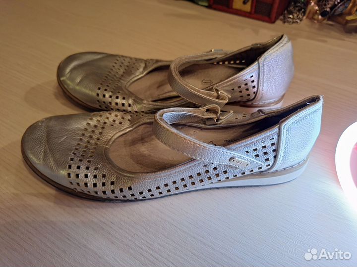 Туфли нарядные на девочку, 37 размер