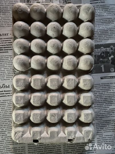 Упаковка для перепелиных яиц