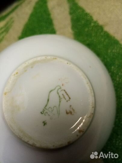 Сливочник, молочник дулево букет цветы СССР