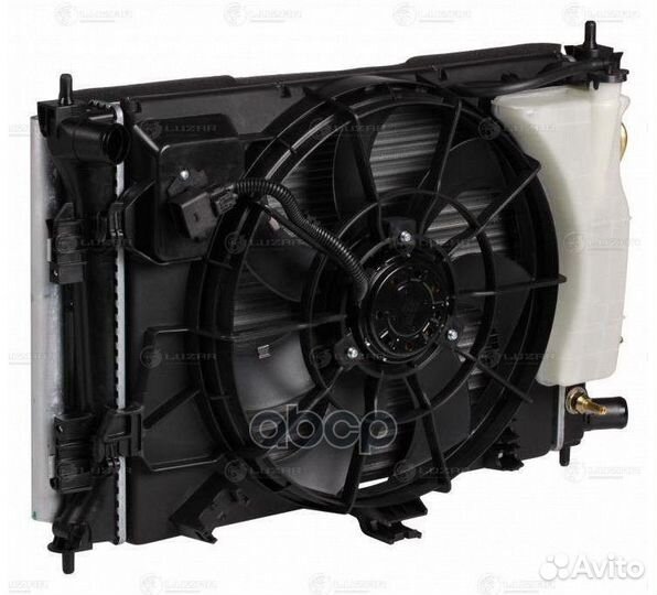 Блок охлаждения(радиатор+конденсер+вентилятор)