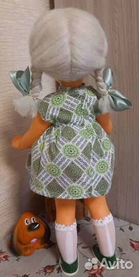 Кукла Ирина паричковая СССР