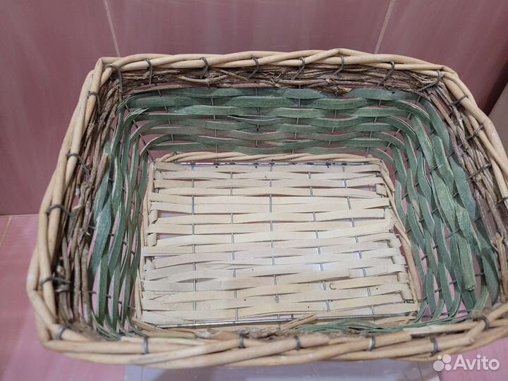 Корзина плетеная для хранения
