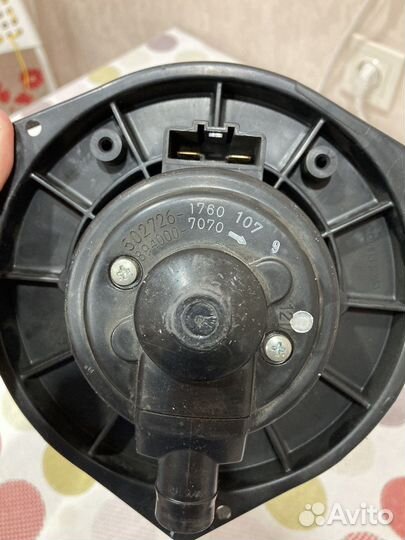 Мотор печки на subaru forester sh Левый руль