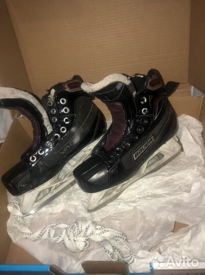 Хоккейные коньки bauer (вратарские)