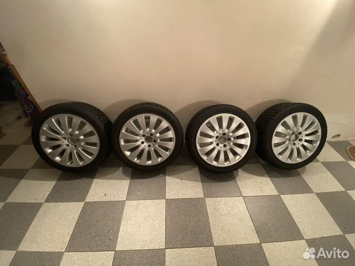 Комплекс зимних колёс (шипы) r17. Шины nokian hakk