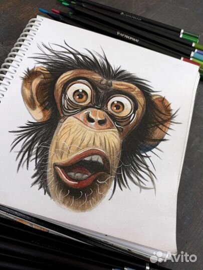 Рисунок карандашами