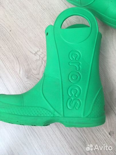 Резиновые сапоги crocs