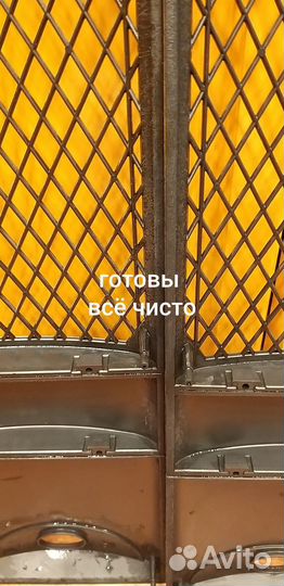 Замена ткани на грилях акустической системы