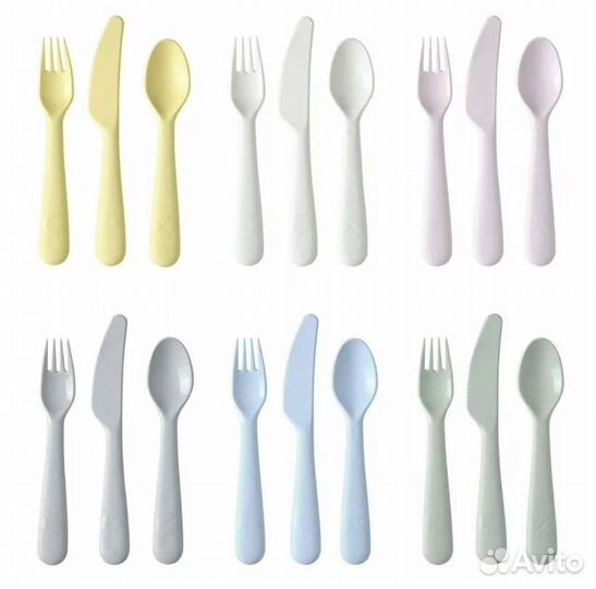 Детская посуда IKEA (отдельно)