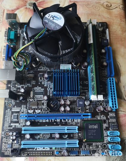 Комплекты asus lga 775, материнские платы