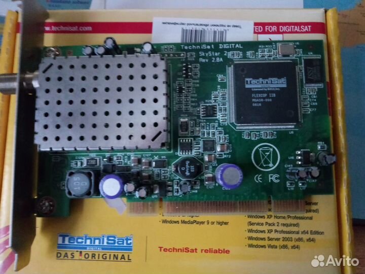 DVB-карта SkyStar 2 для спутникового тв и Интернет
