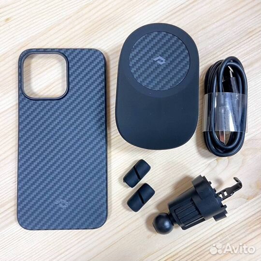 Набор Pitaka 13 /13 Pro /13 Pro Max + Держатель Qi