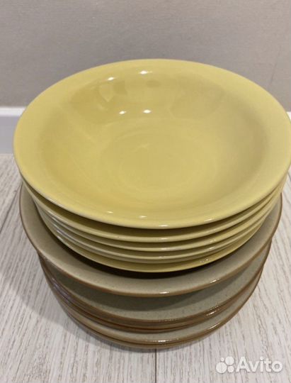Набор столовой посуды солнечный сервиз тарелки 28