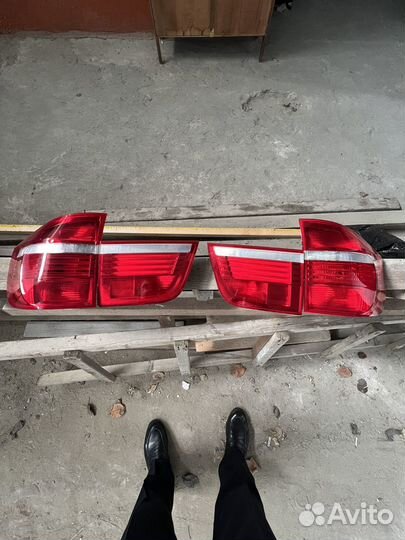 Задние фары на bmw x5 e70