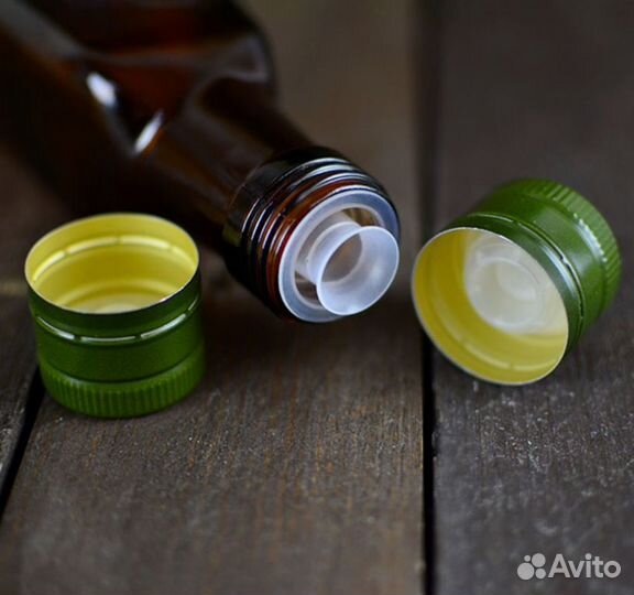 Стеклянная бутылка для масла