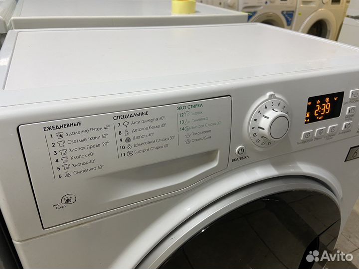 Узкая стиральная машина Ariston на 6 кг