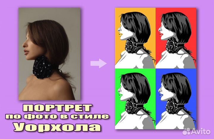 Цифровые портреты по фото