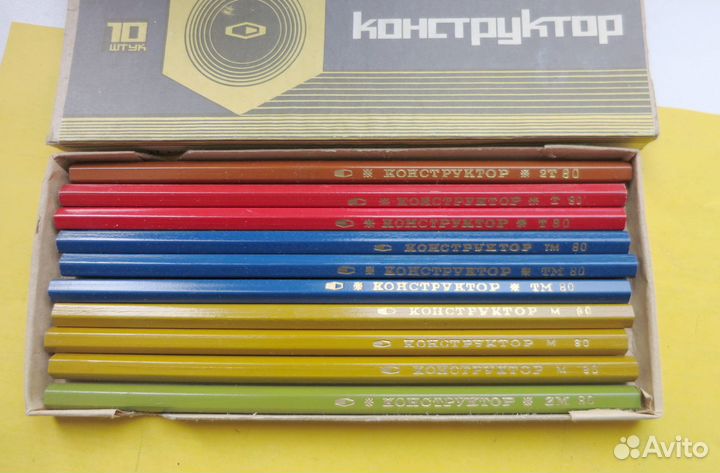 Набор чертёжных карандашей 