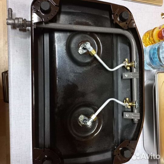 Настольная газовая плита 2 конфорки