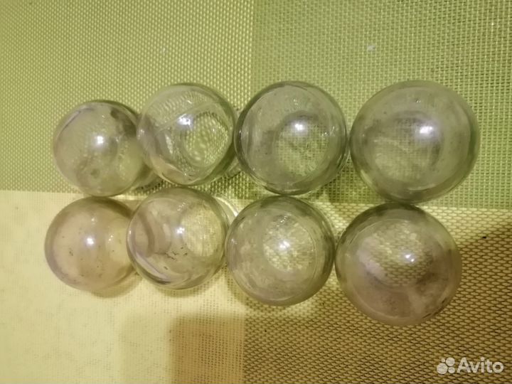 Медицинские стеклянные банки СССР