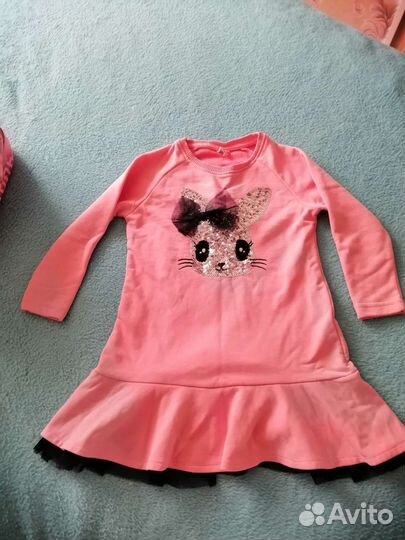 Детские вещи пакетом для девочек 104 110