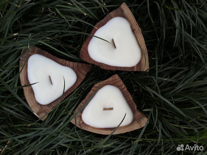 Свечи восковые ручной работы