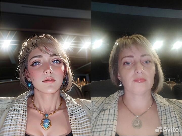 Обработка фото в стиле аниме