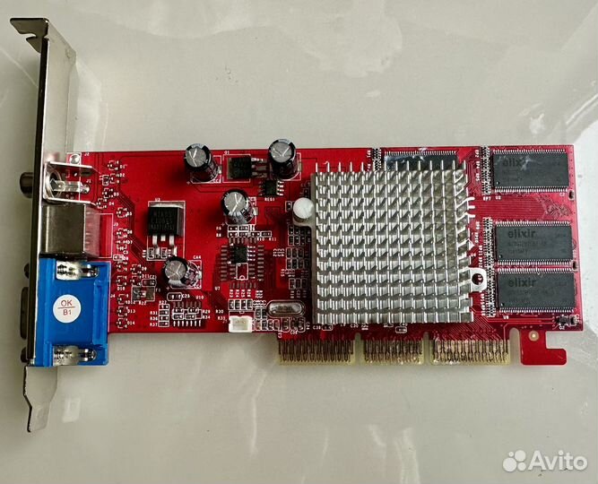 Видеокарта Geforce MX440 8X 64 Mb