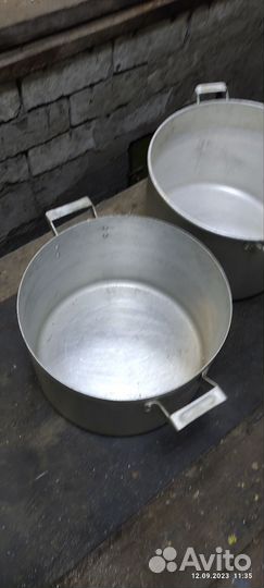 Алюминиевые кастрюли 25л и 20л