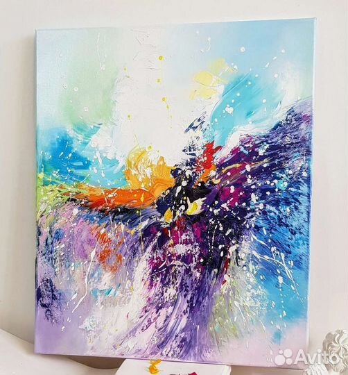 Авторская абстракция маслом
