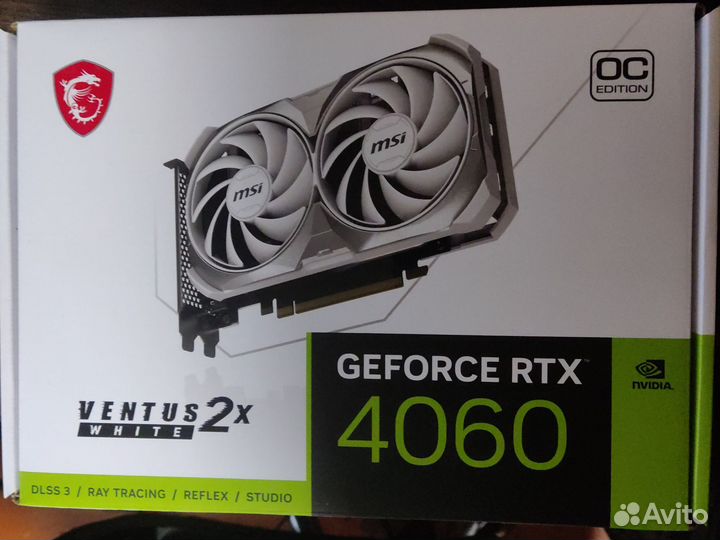 Msi Nvidia geforce rtx 4060 dual