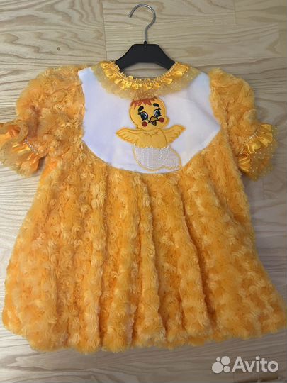 Костюм цыпленка для первого утренника