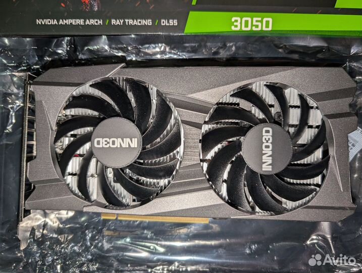 RTX 3050 8Gb 128 bit Inno3d Twin X2 GeForce Nvidia