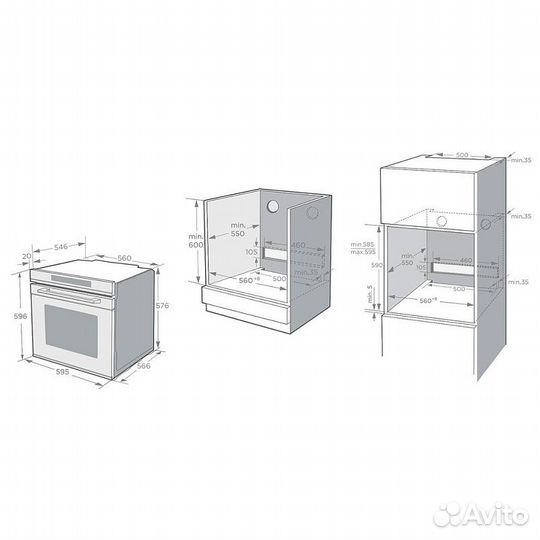 Духовой шкаф Korting OKB 1360 csgw MW