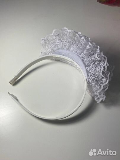 Ободок с бантом