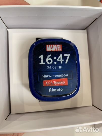 Часы телефон детские Aimoto человек-паук