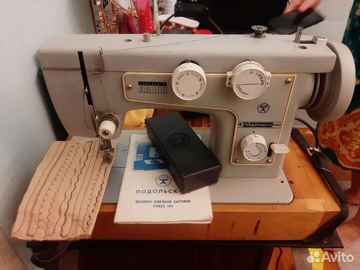 Швейная машинка подольск 142