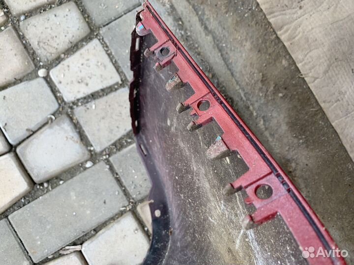 Задний бампер на Kia Rio 4 X-Line 2017-2020