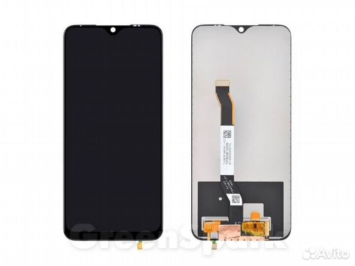 Дисплей для Xiaomi Redmi Note 8/8 2021 +тач черны