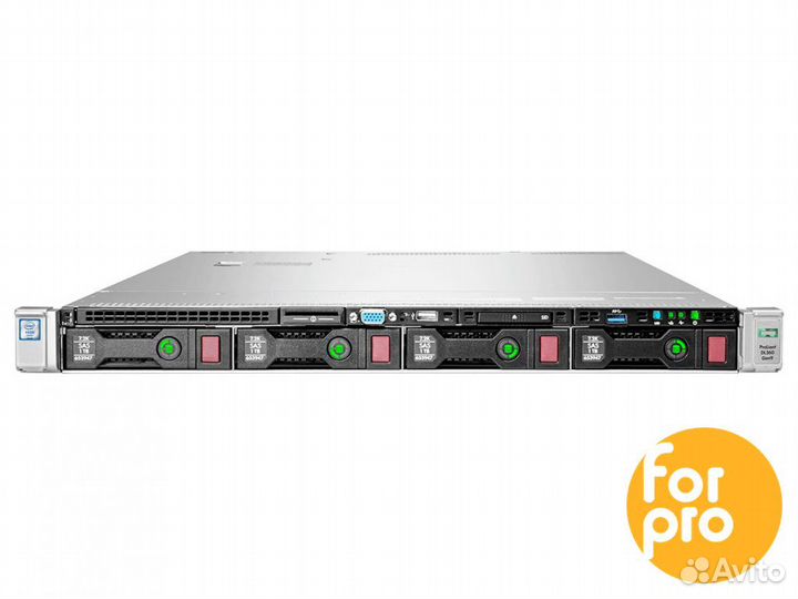 Сервер HP DL360 Gen9 4L4s P440 2xE5-2680v3 32GB