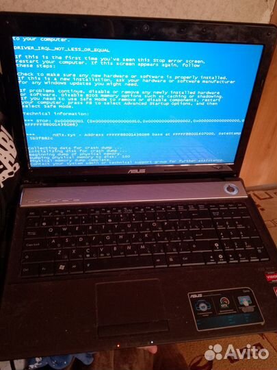 Ноутбук asus