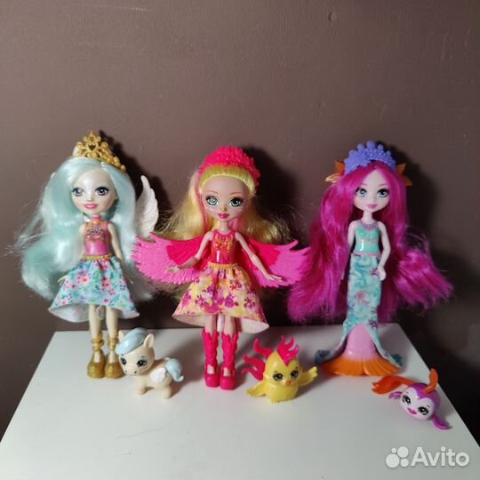 Enchantimals Пегас, Феникс и Русалка