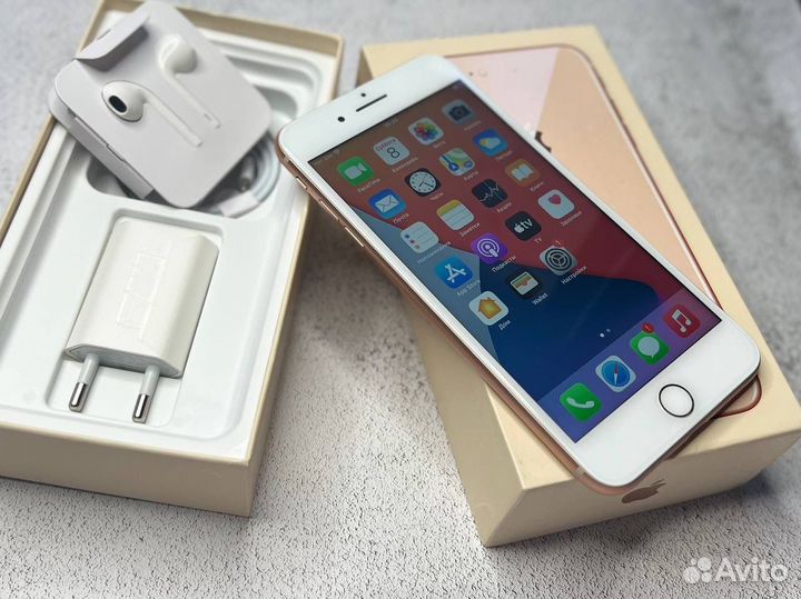iPhone 8 plus 256gb акб-97 Отличное Состояние