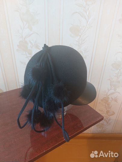 Шляпа фетровая женская