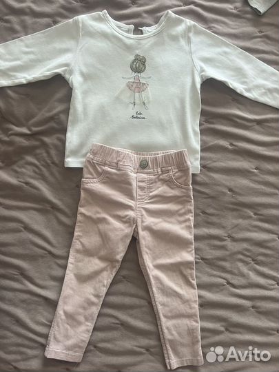 Пакет вещей на девочку 86