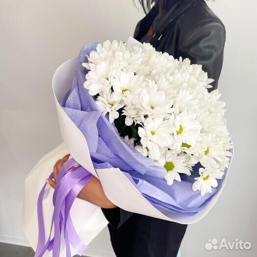 Букет из хризантем