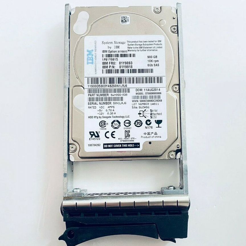 [81Y9915] Жесткий Диск Ibm 900gb Sas 2.5 81y9915