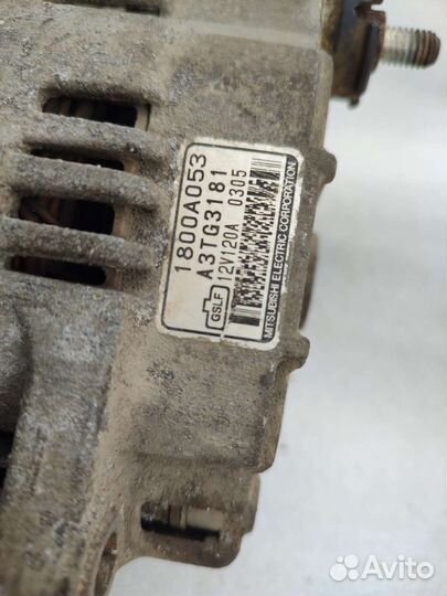 Генератор на Peugeot 4007 2,4