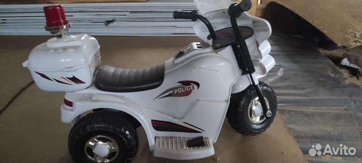 Детский мотоцикл на аккумуляторе бу