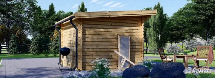 Дом из бруса пегас пк 34 3x3 TP